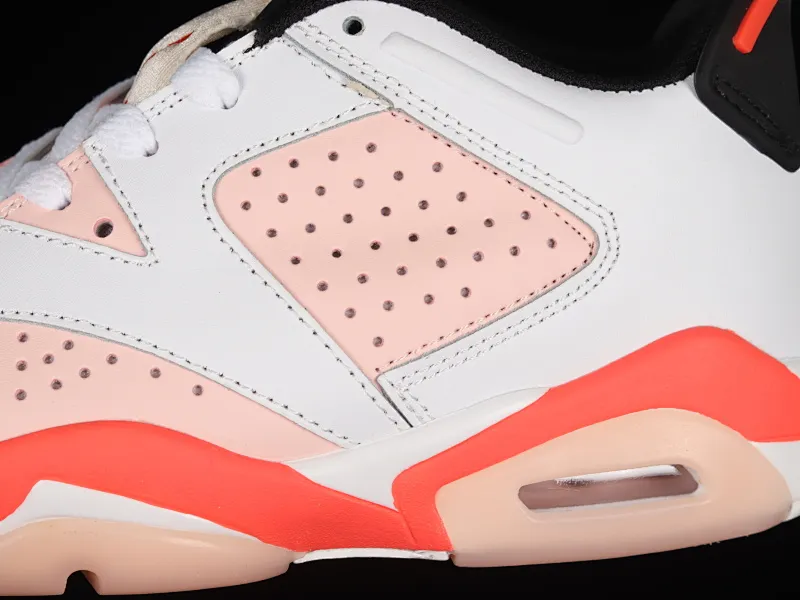 All categories Air Jordan Jordan series basketball shoes Air Jordan 6 Air Jordan 6 Low GS "Atmosphere" AJ6 Joe 6 Pink Bubble Gum 768878-102